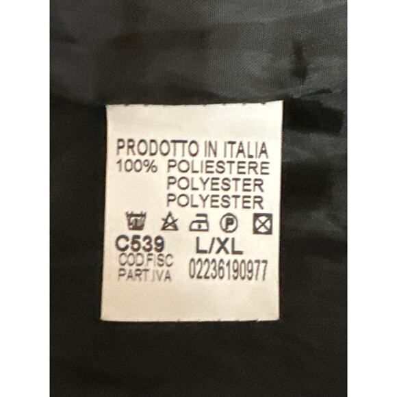 Glocal Brown Teddy Fleece Double Breasted Longline Trench Pea Coat Jacket L/XL - Picture 5 of 5